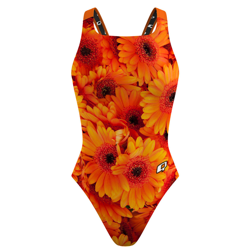 Dazzling Daisy - Classic Strap Swimsuit