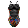 Trippy Hippie Skinny Strap Swimsuit