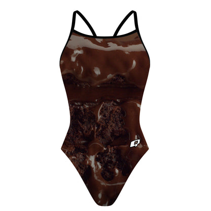 Lava Cake Skinny Strap Swimsuit