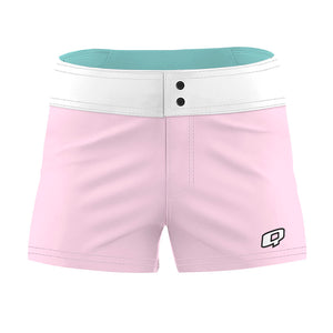 Light Pink Simple Design - Women Board Shorts