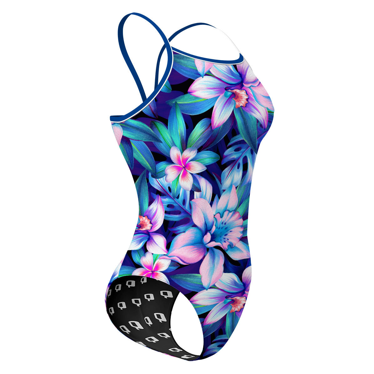 Outstanding Orchids - Sunback Tank Swimsuit