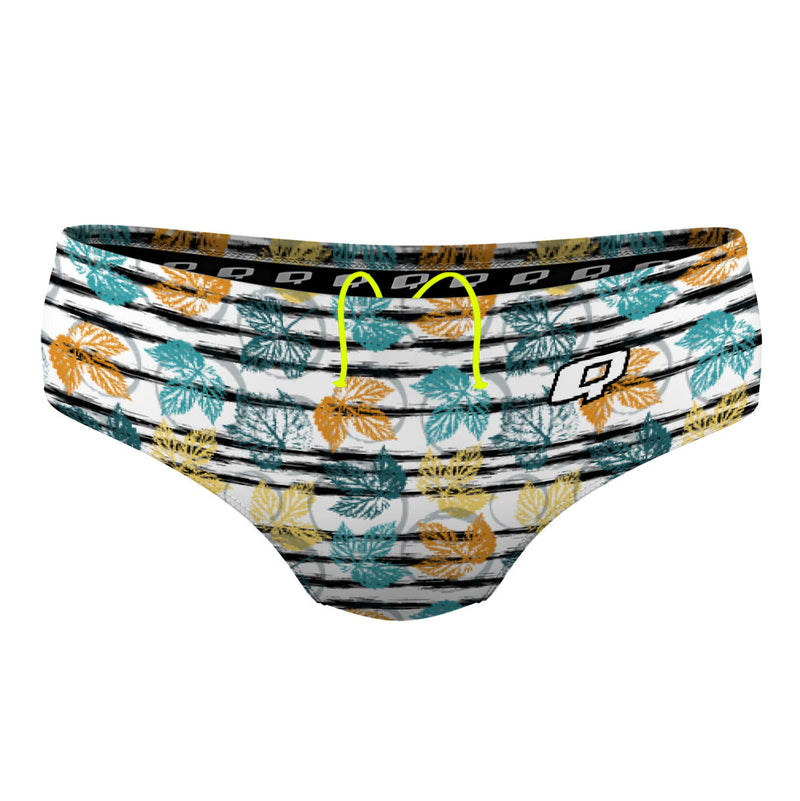 Watercolor Leafs Classic Brief Swimsuit