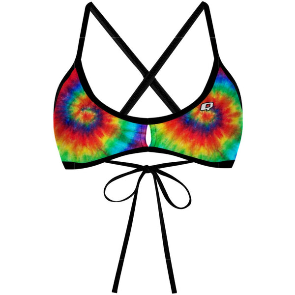Tie Dye - Q Demi Bikini Top