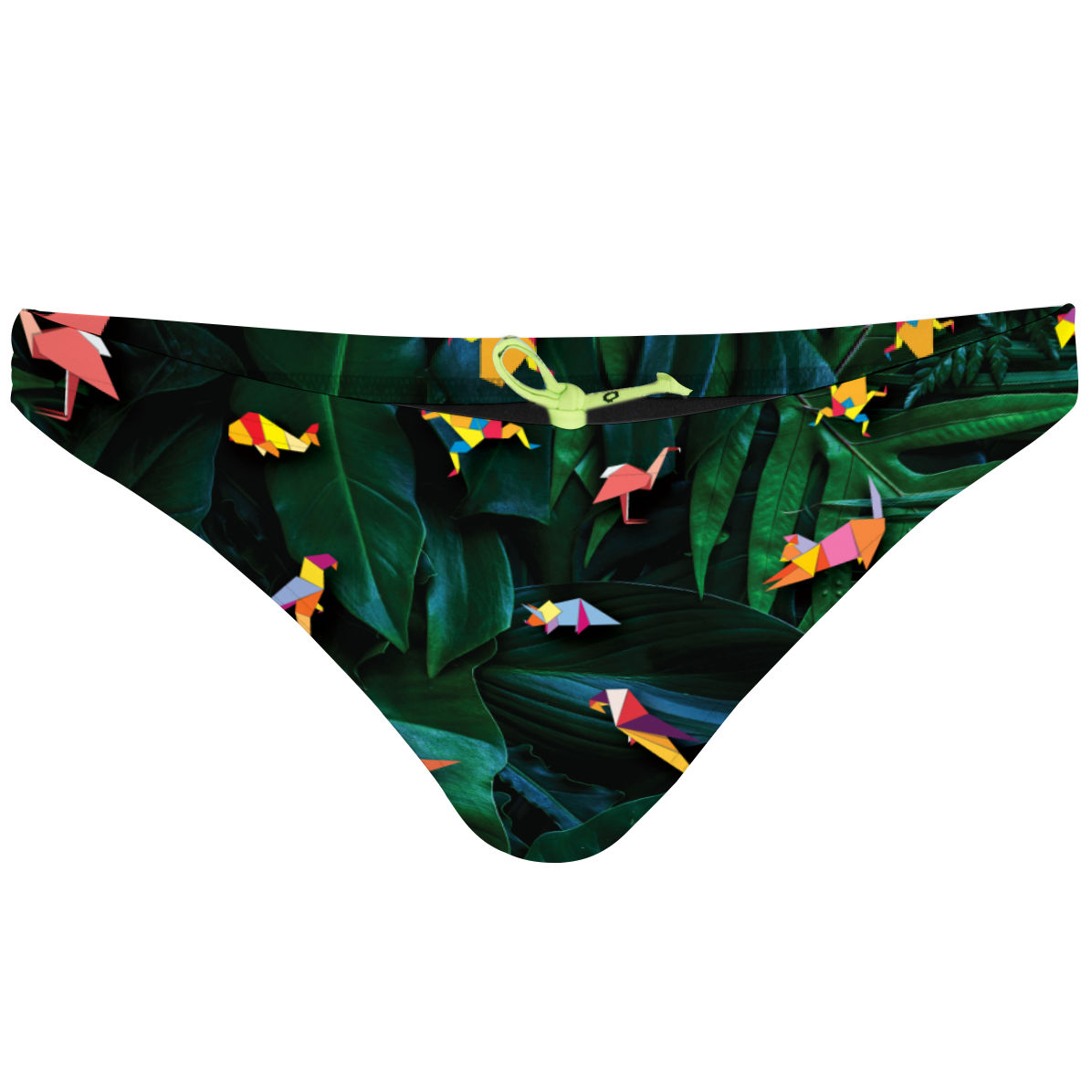 Jungle Orogami - Tieback Bikini Bottom