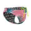 Pink Palm - Waterpolo Brief Swimwear