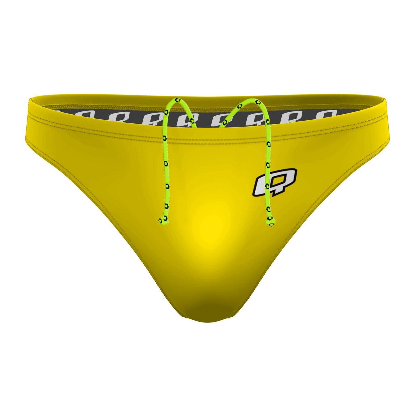 Yellow Solid Waterpolo Brief