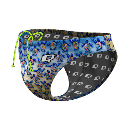 Turtle Trot Waterpolo Brief
