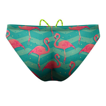 Flock of Flamingos Waterpolo Brief Swimwear