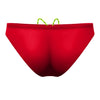 Red Waterpolo Brief Swimwear