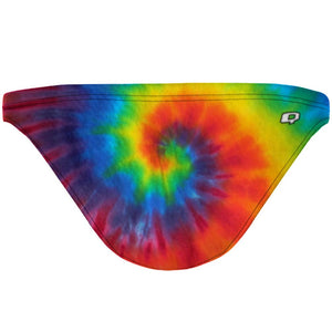 Tie Dye Tieback Bikini Bottom
