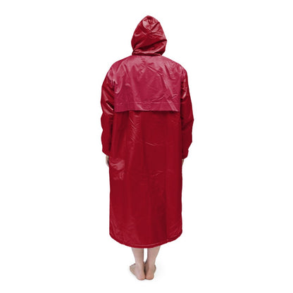 Red Solid Parka