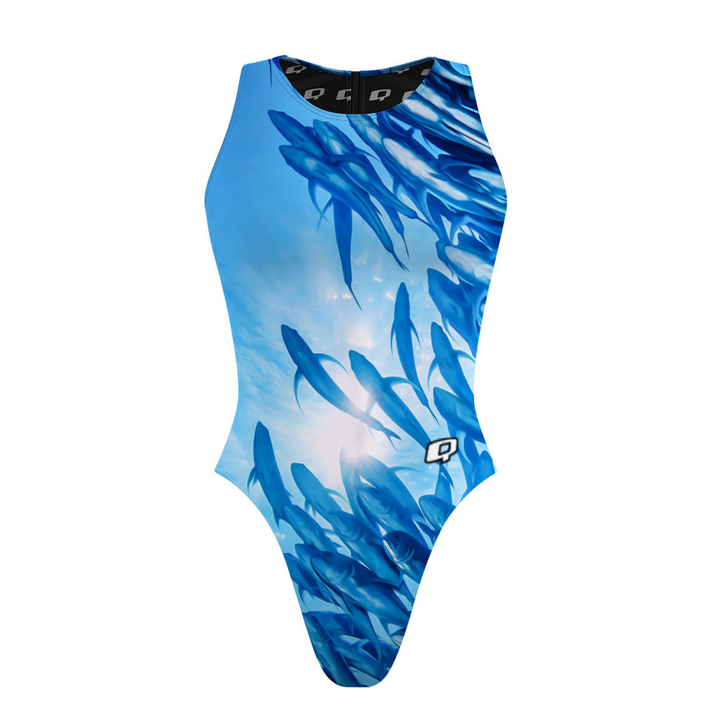 Poissons Libres - Women Waterpolo Swimsuit Cheeky Cut