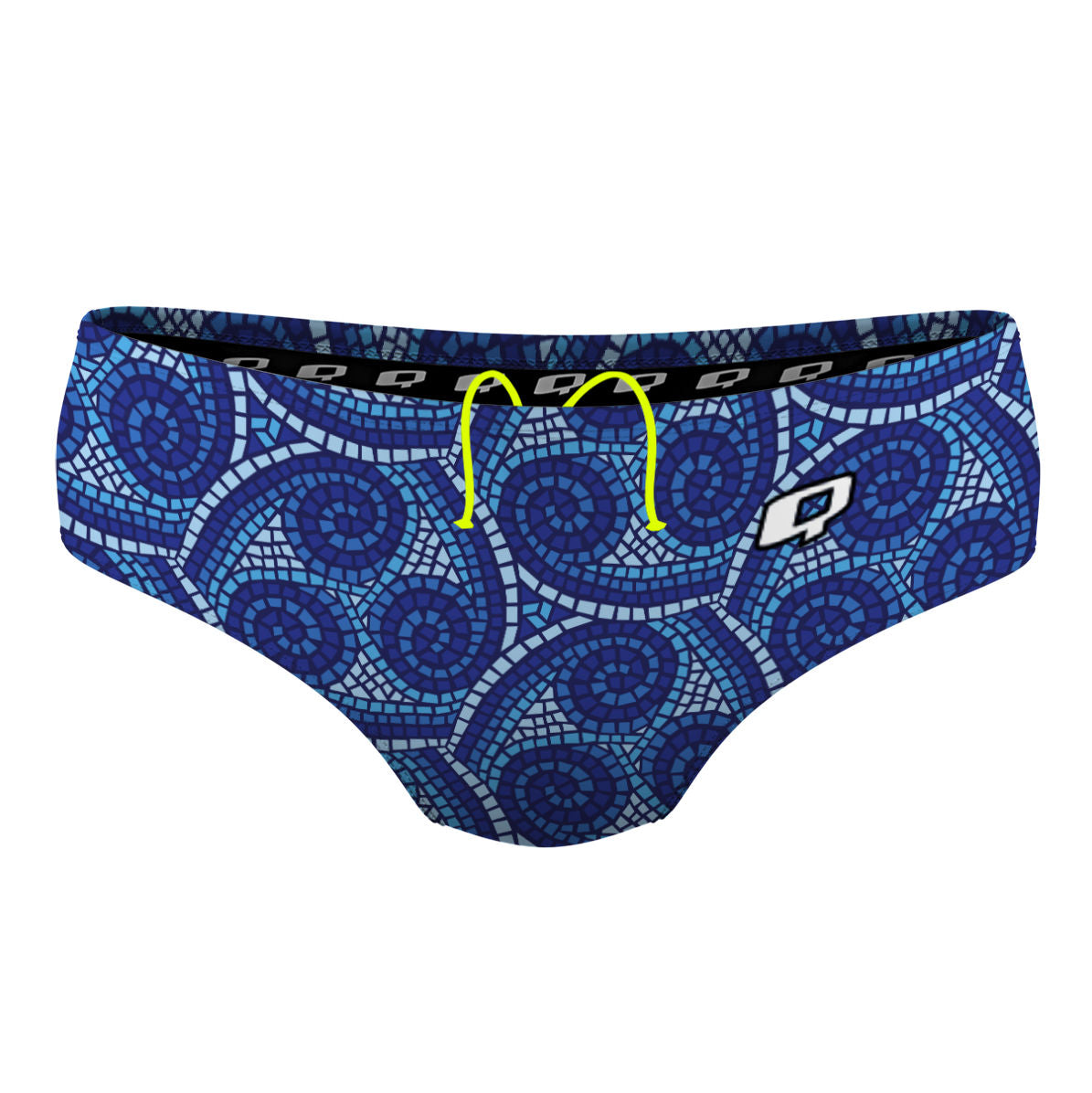 Blue Mosaic - Classic Brief Swimsuit