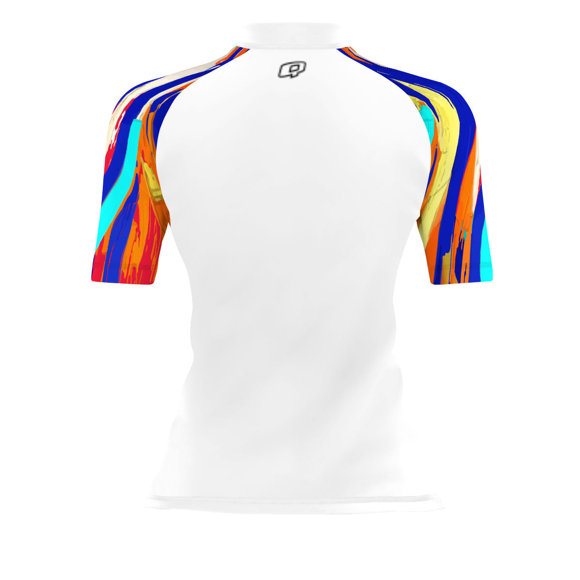 White Cozumel - Women's Surf UPF50+ Short Sleeve Rash Guard