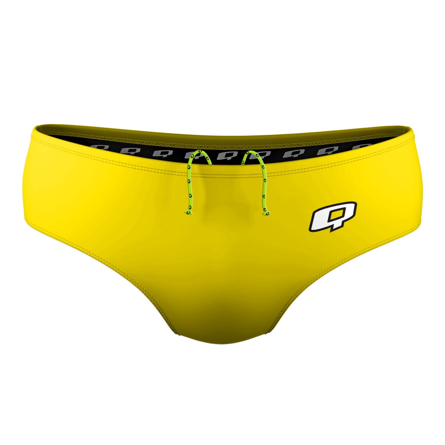 Yellow Solid Classic Brief