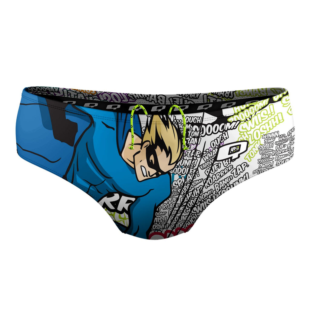 Comic Book Man Classic Brief Swimsuit