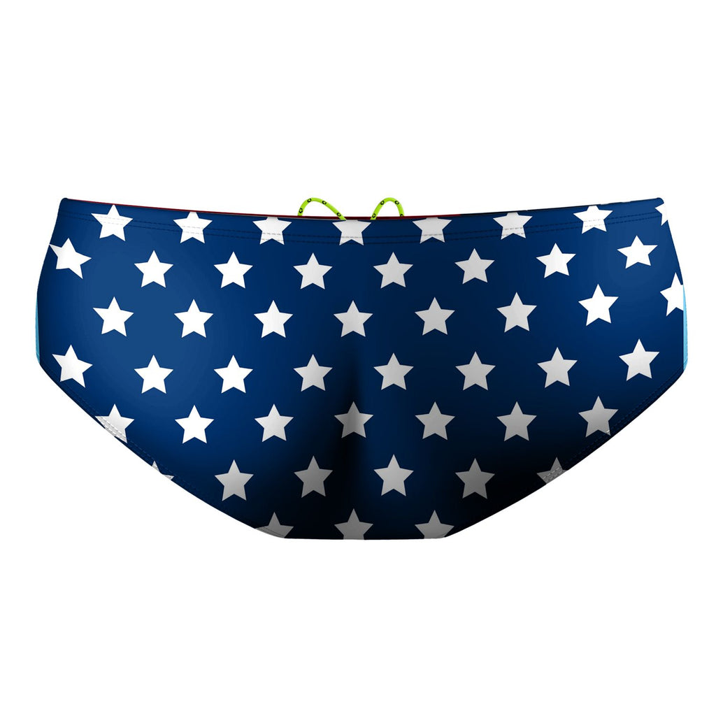 Stars and Stripes Classic Brief Swimsuit