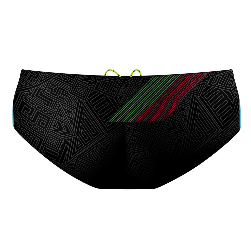 Tricolor Classic Brief Swimsuit