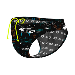 Wrestling Drawings - Waterpolo Brief Swimsuit