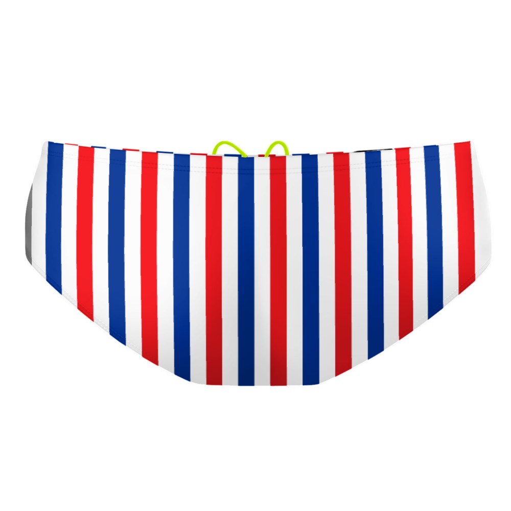 July Stripes Classic Brief Swimsuit
