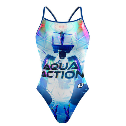 Aqua Action! - Skinny Strap Swimsuit