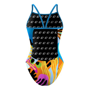 Underwater Spring - Sunback Tank Swimsuit