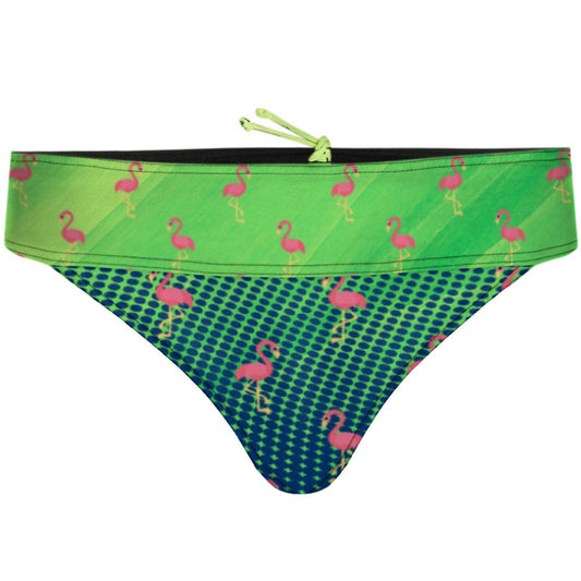 Party FlamingosDemi Cheeky Cut Bikini Bottom