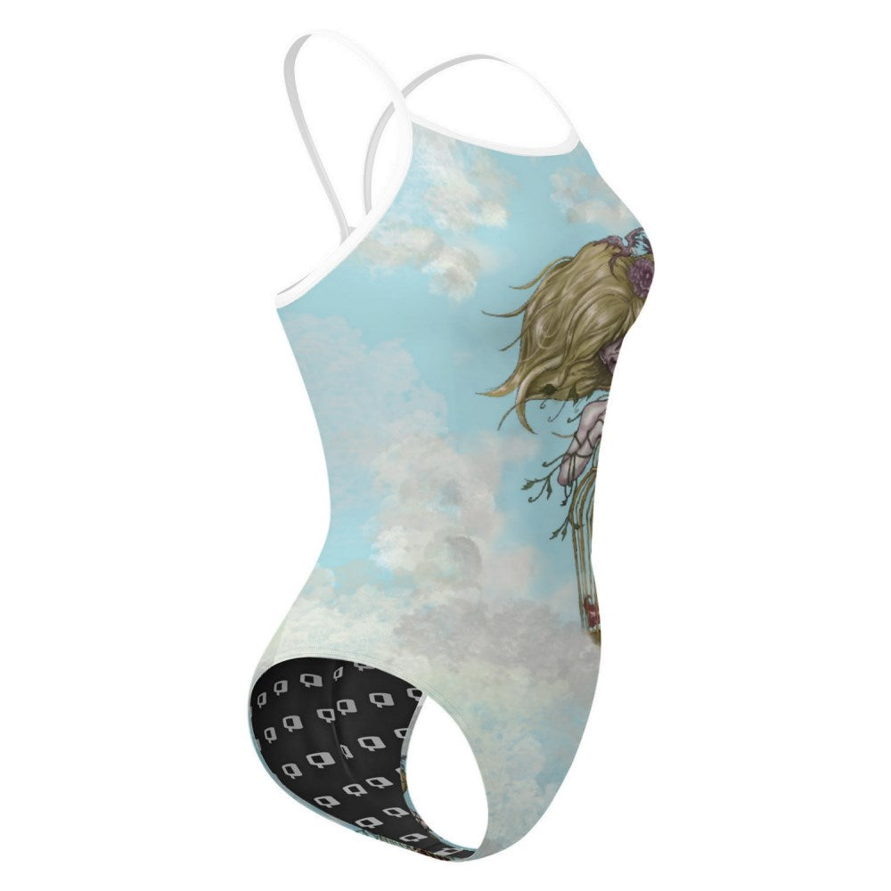 Lucy In The Sky Skinny Strap Swimsuit
