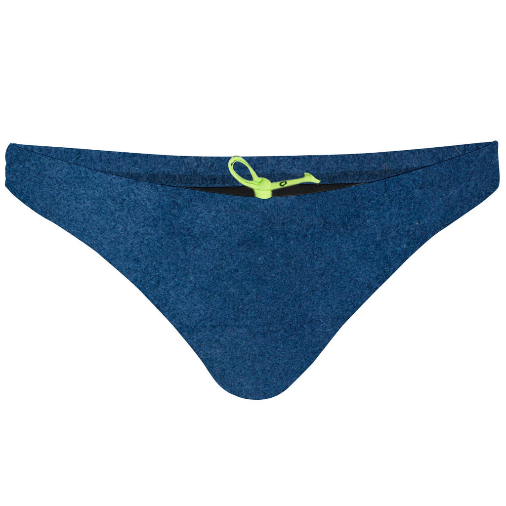 Blue Suede - Tieback Bikini Bottom