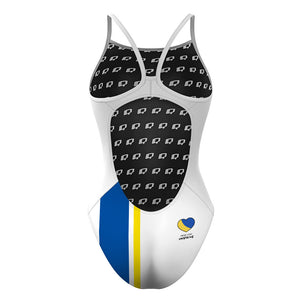 Ukraine - Skinny Strap Swimsuit