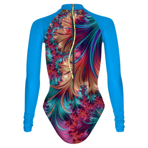 Fibonacci Feathers - Surf Swimming Suit Classic Cut