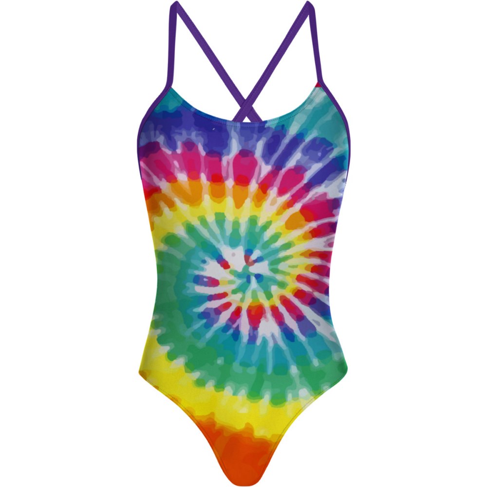 Tie Dye Colors - Tieback One Piece