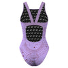 Purple Magic - Classic Strap Swimsuit