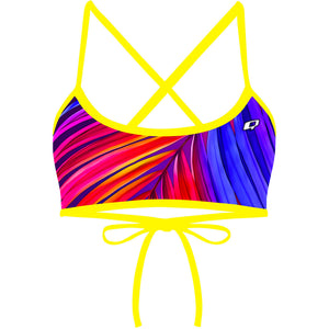 Sunset Palms -  Ciara Tieback Bikini Top