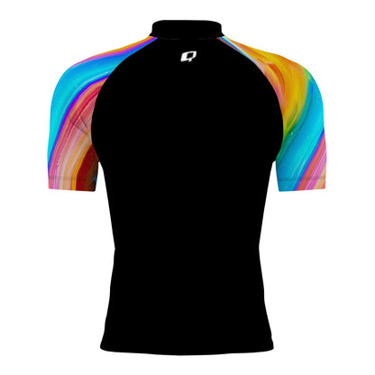 Unicorn Love - Men's Surf UPF50+ Short Sleeve Rash Guard