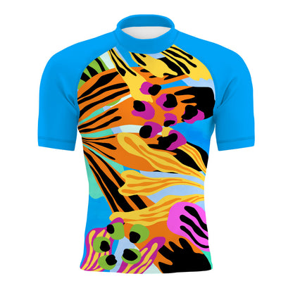 Underwater Spring V1 - Men's Surf UPF50+ Short Sleeve Rash Guard