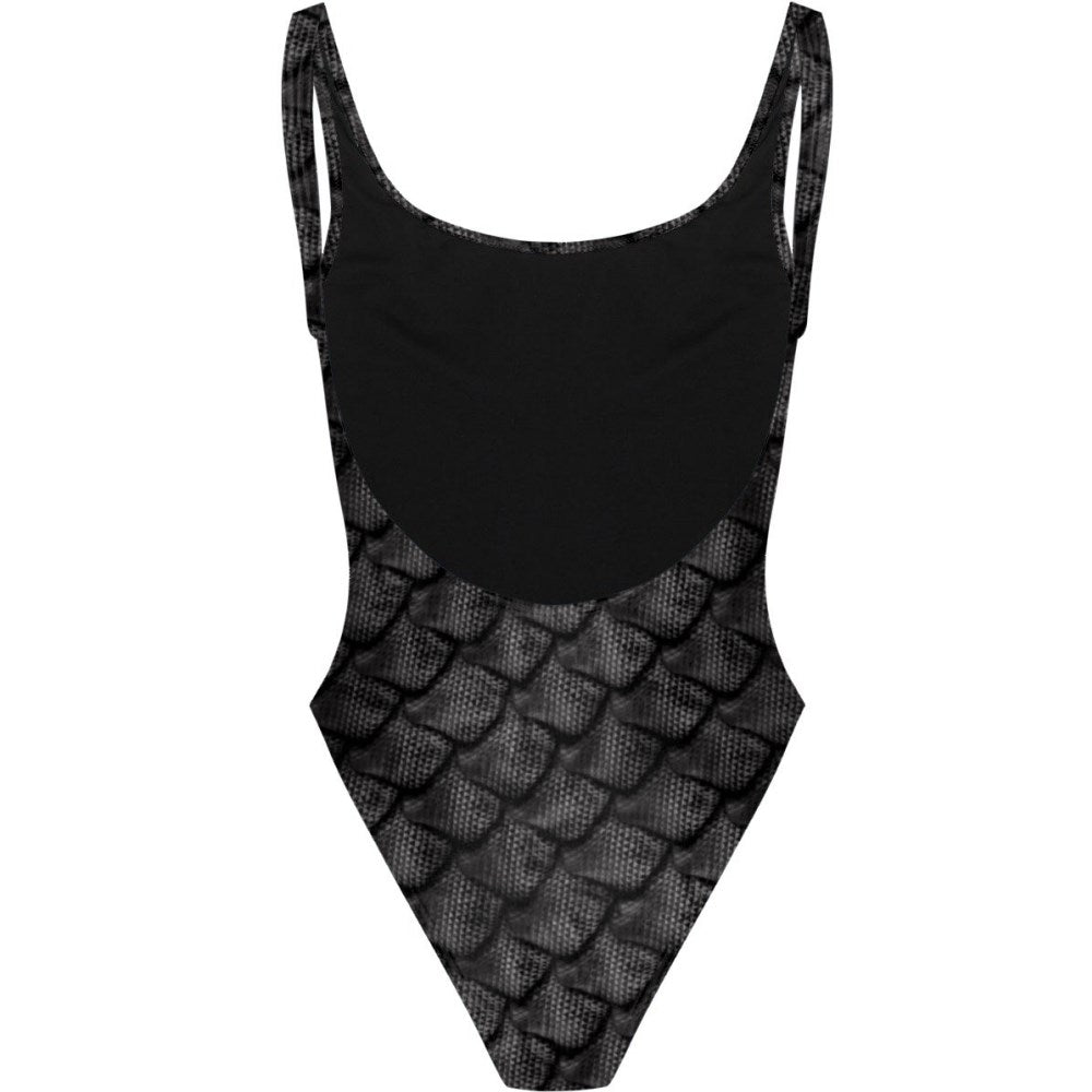 Dragon Scale - High Hip One Piece Swimsuit