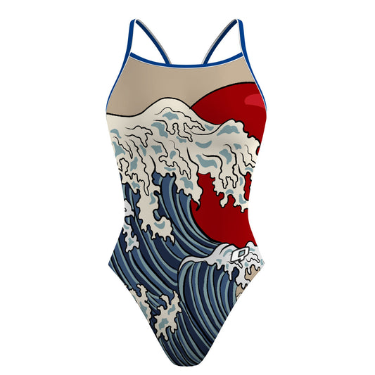 Great wave off kanagawa - Skinny Strap Swimsuit