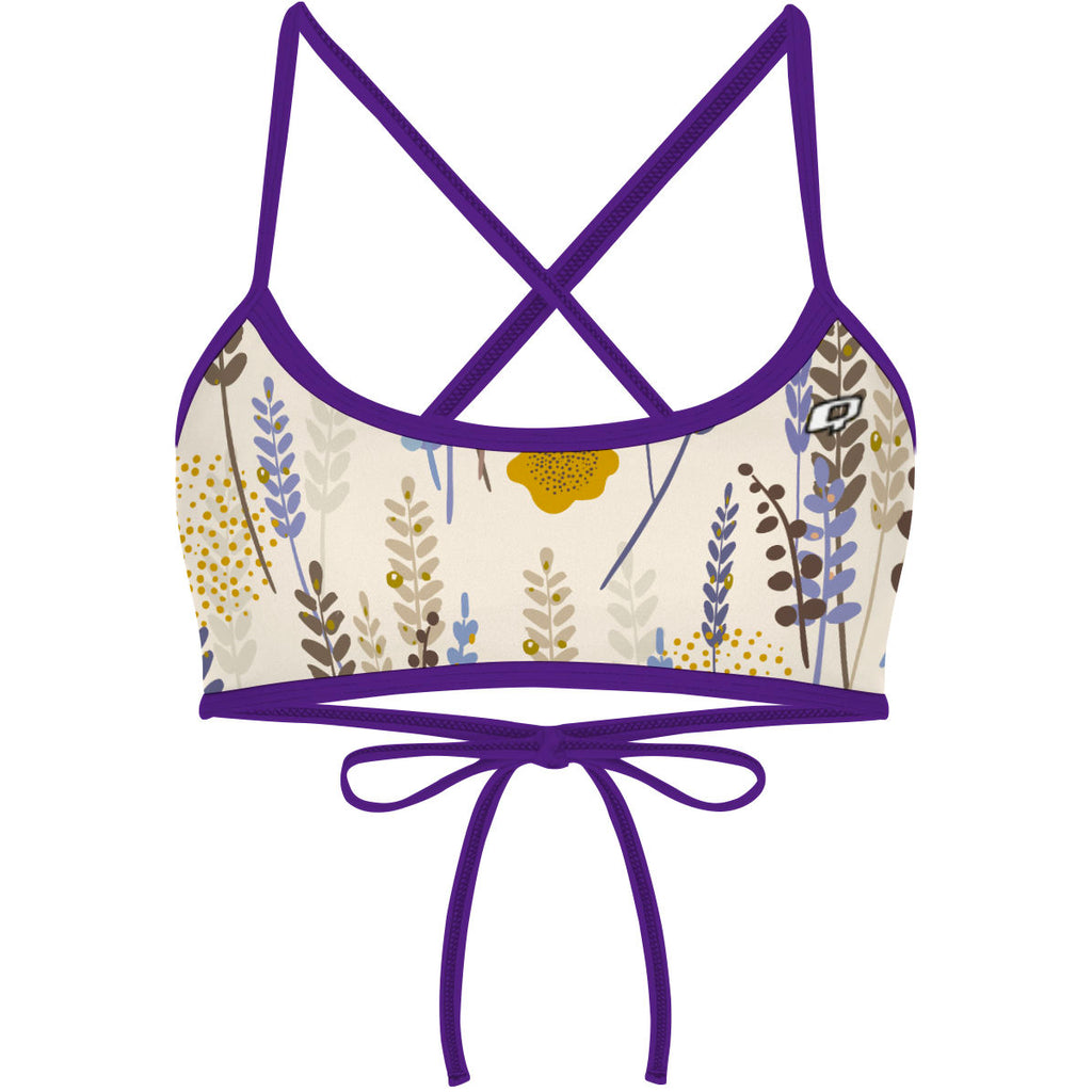 Lavender -  Ciara Tieback Bikini Top