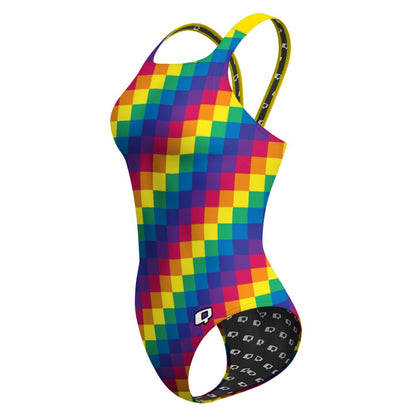 Mosaic Pride Classic Strap Swimsuit