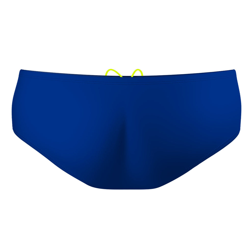 Solid Royal Blue - Classic Brief Swimsuit