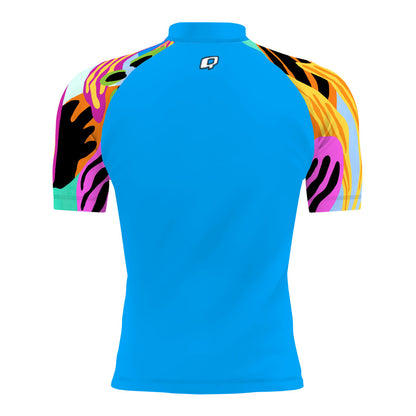 Underwater Spring - Men's Surf UPF50+ Short Sleeve Rash Guard