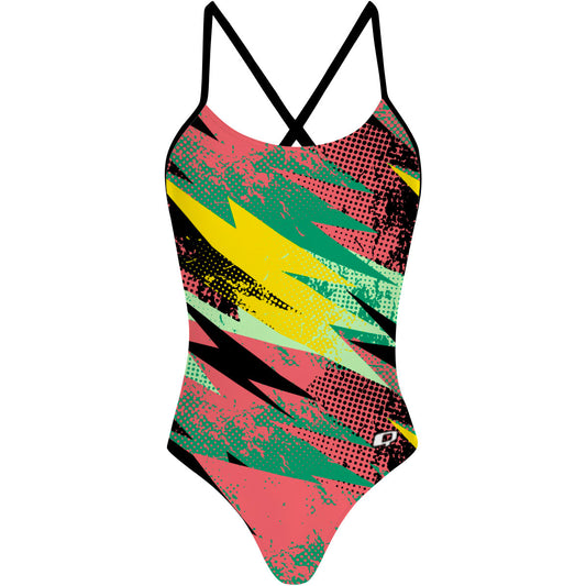 Thunder spring - Tieback One Piece Swimsuit