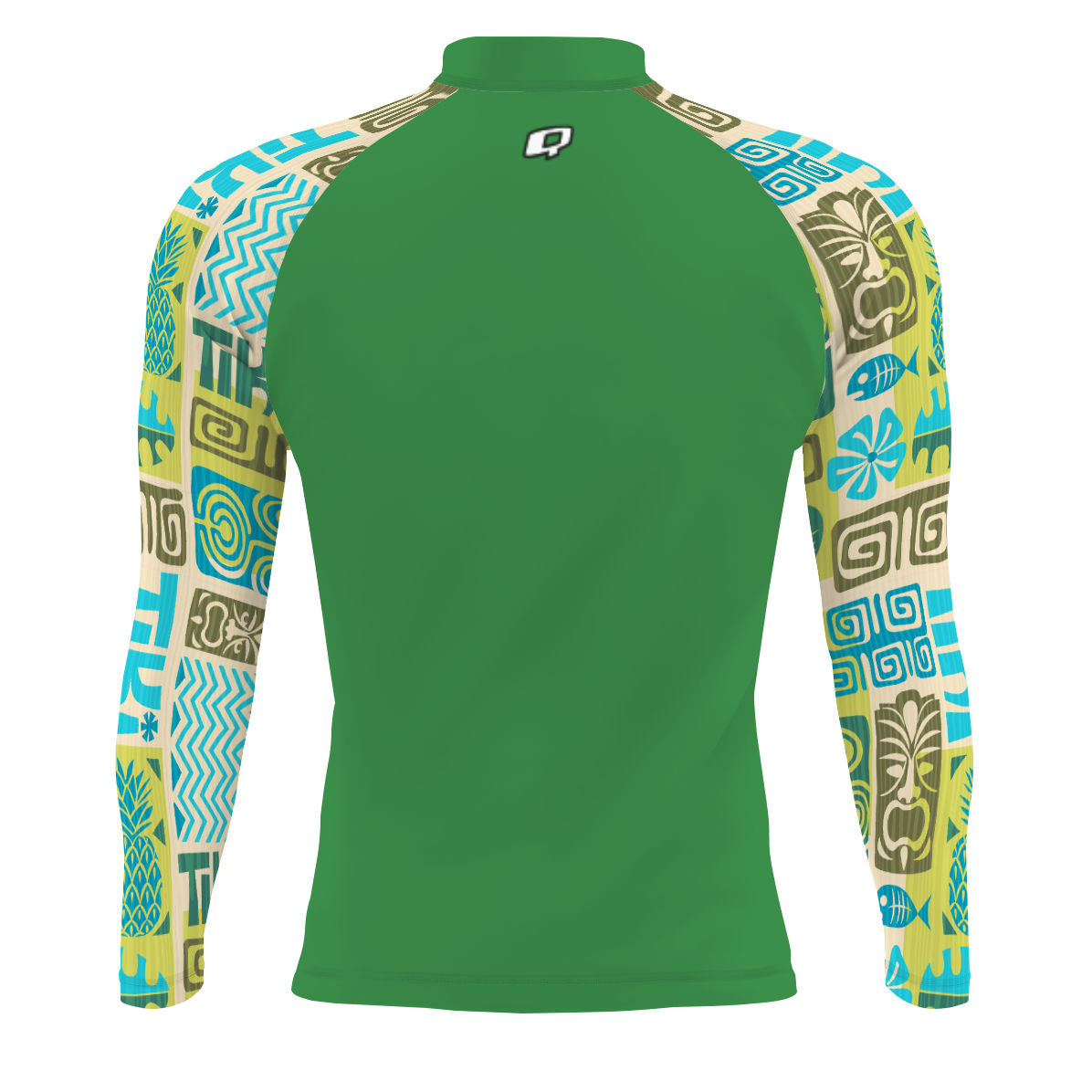 Tiki Waves - Men's Surf UPF50+ Long Sleeve Rash Guard