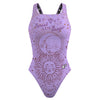 Purple Magic - Classic Strap Swimsuit