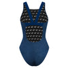 Blue Suede - Classic Strap Swimsuit