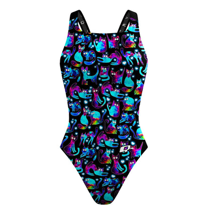 Space Kitties Classic Strap Swimsuit