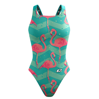 Flock of Flamingos Classic Strap Swimsuit