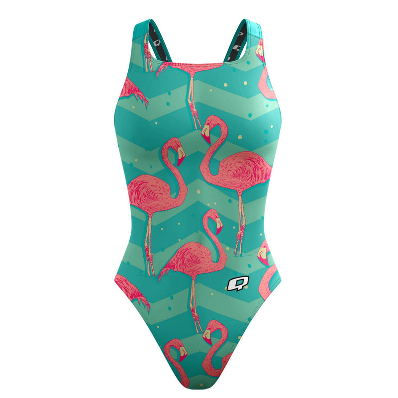Flock of Flamingos Classic Strap Swimsuit
