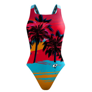 Tahitian Nights Classic Strap Swimsuit